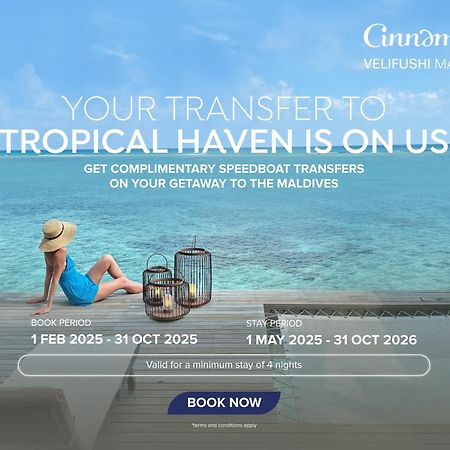 Cinnamon Velifushi Maldives Aarah Island Buitenkant foto
